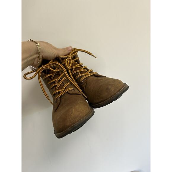 Kodiak Jaya Leather Hiking Boots Brown Women's Size 8 Lace Up Ankle - Picture 6 of 11